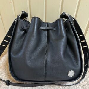 Vince Camuto genuine leather bucket bag.
